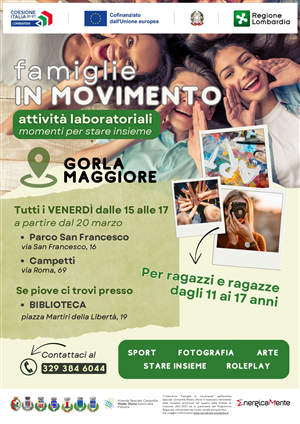 Progetto Famiglie in movimento