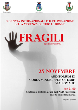 Fragili - spettacolo teatrale